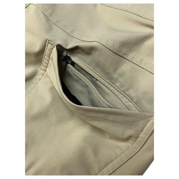 Lululemon Pants Mens 31 Tan ABC Classic Warpstreme Stretch Pockets M5ADAS - Picture 8 of 13